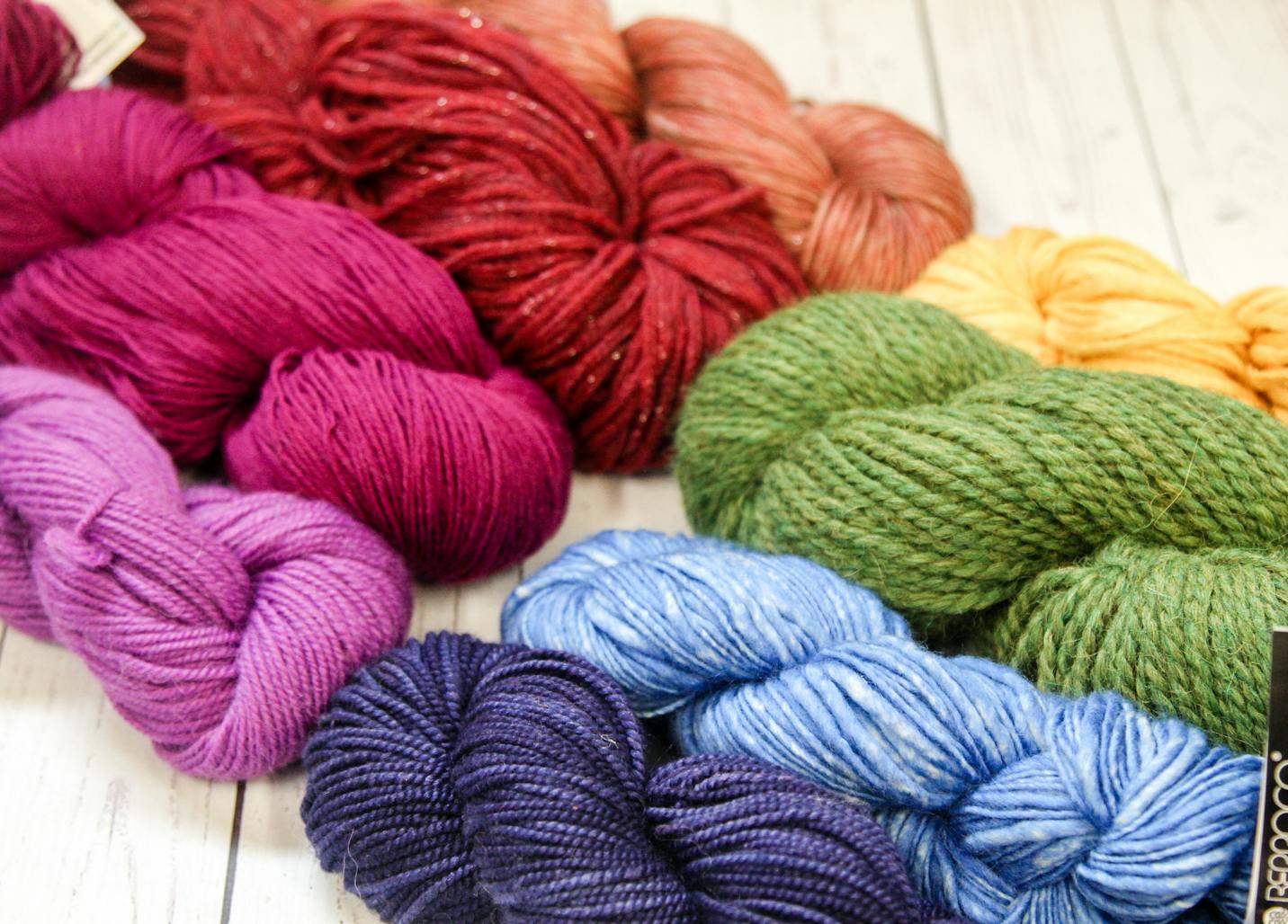 Up to 40% off Closeout Yarns!
